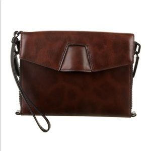 Alexander Wang Brown Leather Clutch